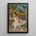 Danseuse - Edgar Degas — ingelijst kunstwerk aan de muur