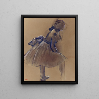 Edgar Degas - Danseuse debout de profil.webp