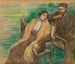 Esquisse voor een portret van M. en Mevrouw Louis Rouart - Edgar Degas | M — weergave van het kunstwerk