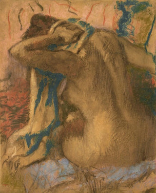 Edgar Degas - Femme sessuyant les cheveux.webp