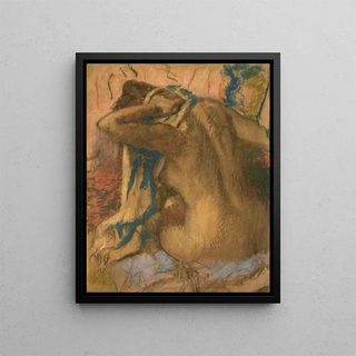 Edgar Degas - Femme sessuyant les cheveux.webp