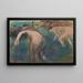 Vrouwen in bad - Edgar Degas — ingelijst kunstwerk aan de muur