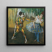 Harlequin en Colombine - Edgar Degas — ingelijst kunstwerk aan de muur