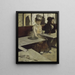 In een café - Edgar Degas — ingelijst kunstwerk aan de muur