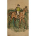 Jockey te paard - Edgar Degas — weergave van het kunstwerk