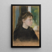 Madame Théodore Gobillard Yves Morisot 1838-1893 - Edgar Degas — ingelijst kunstwerk aan de muur