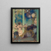 Mademoiselle Bécat aan het Café des Ambassadeurs - Edgar Degas — ingelijst kunstwerk aan de muur