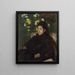 Mademoiselle Malo - Edgar Degas — ingelijst kunstwerk aan de muur
