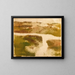 Berglandschap Schilderij - Edgar Degas — ingelijst kunstwerk aan de muur