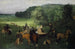 op het hippodroom, de race - Edgar Degas — weergave van het kunstwerk