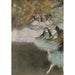 Op het toneel - Edgar Degas — weergave van het kunstwerk