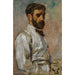 Reproductie van het schilderij Portret van kunstenaar Léon Bonnat - Edgar Degas