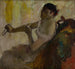 Portret van Mevrouw Rose Caron - Edgar Degas — weergave van het kunstwerk