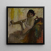 Portret van Mevrouw Rose Caron - Edgar Degas — ingelijst kunstwerk aan de muur