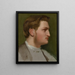 Portret van Paul Valpinçon - Edgar Degas — ingelijst kunstwerk aan de muur