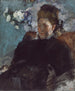Portret van een vrouw - Edgar Degas — weergave van het kunstwerk
