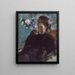 Portret van een vrouw - Edgar Degas — ingelijst kunstwerk aan de muur