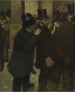 Portretten aan de Beurs - Edgar Degas — weergave van het kunstwerk