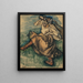 Russische danseres - Edgar Degas — ingelijst kunstwerk aan de muur