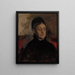 van Stefanina Primicile Carafa, markiezin de Cicerale en hertogin van Montejasi - Edgar Degas — ingelijst kunstwerk aan de muur
