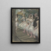 Le Ballet - Edgar Degas — ingelijst kunstwerk aan de muur