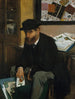 De verzamelaar van prenten - Edgar Degas — weergave van het kunstwerk