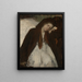 De herstellende - Edgar Degas — ingelijst kunstwerk aan de muur