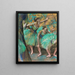 De dansers - Edgar Degas — ingelijst kunstwerk aan de muur