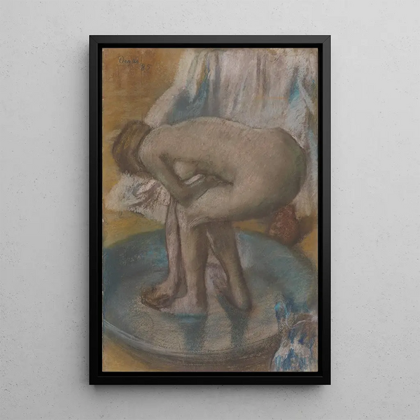 Edgar Degas - Woman Bathing in a Shallow Tub.webp