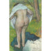Jong meisje dat zich aankleedt - Edgar Degas — weergave van het kunstwerk