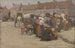 Marché à Étaples - Edgard Farasyn — weergave van het kunstwerk