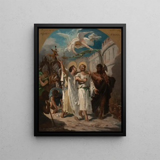 EdmondLouis Dupain - Saint Gervais et Saint Protais conduits au martyre.webp