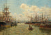Marine Painting - Edmond-Marie Petitjean — artwork view