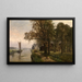 Souvenir de Gouda - Edmond de Schampheleer — ingelijst kunstwerk aan de muur