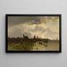 Souvenir du Zuiderzee - Edmond de Schampheleer — ingelijst kunstwerk aan de muur