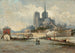 Notre-Dame de Paris - Edmund Aubrey Hunt — weergave van het kunstwerk