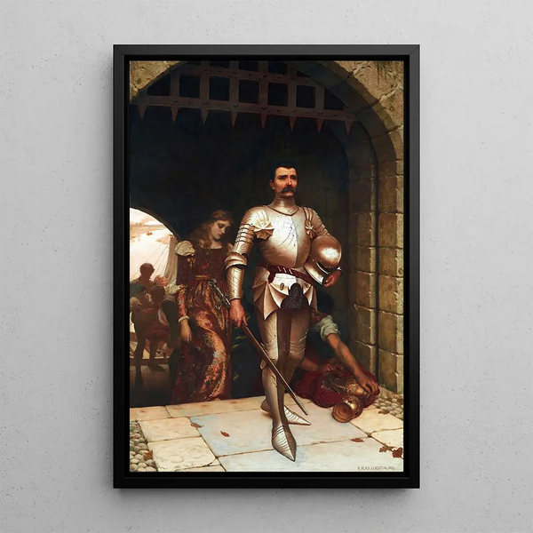 Reproduction of the painting Conquête - Edmund Blair Leighton