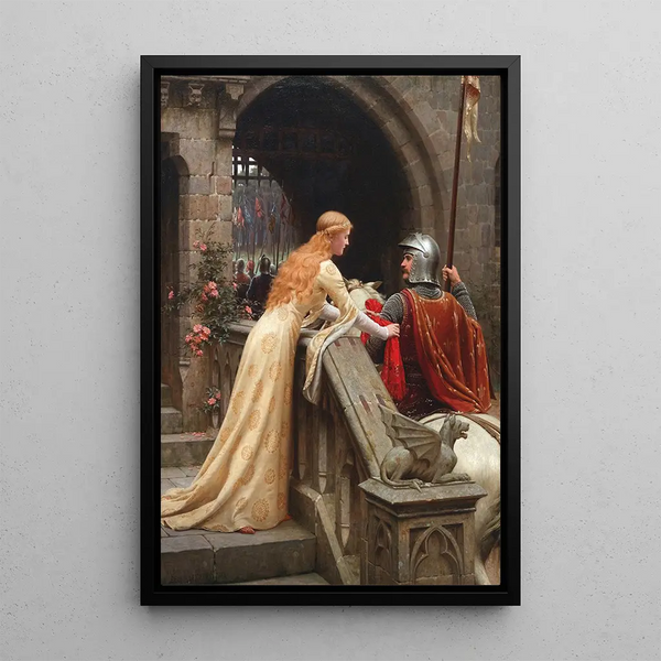 Reproduction of the painting Bon voyage - Edmund Blair Leighton
