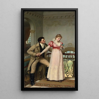 Edmund Blair Leighton - Yes Or No.webp