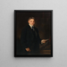 Herbert Clark Hoover - Edmund Charles Tarbell — ingelijst kunstwerk aan de muur
