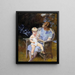 Marjorie en de kleine Edmund - Edmund Charles Tarbell — ingelijst kunstwerk aan de muur