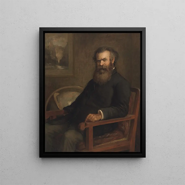 John Wesley Powell - Edmund Clarence Messer — ingelijst kunstwerk aan de muur