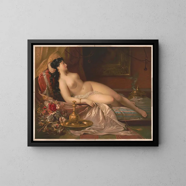 La Belle au bois dormant - Edmund Foerster Co — framed artwork on a wall