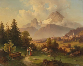 Edmund Mahlknecht - View of the Watzmann.webp