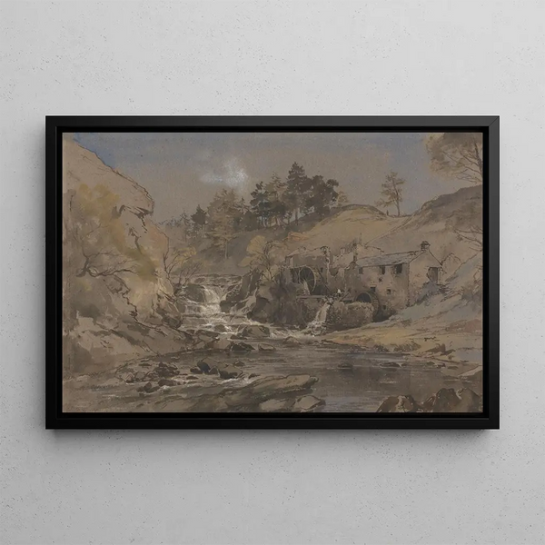Edmund Marriner Gill - Cleghorn Mills in Ruins.webp
