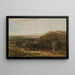 vlakbij Richmond, Yorkshire - Edmund Morison Wimperis — ingelijst kunstwerk aan de muur