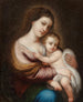 D'après Bartolomé Esteban Murillo Vierge à l'Enfant - Édouard-Denis Baldus — weergave van het kunstwerk
