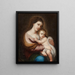 D'après Bartolomé Esteban Murillo Vierge à l'Enfant - Édouard-Denis Baldus — ingelijst kunstwerk aan de muur