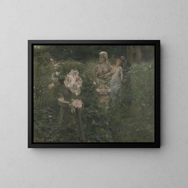 Le Paradou après Émile Zola - Édouard Dantan — framed artwork on a wall