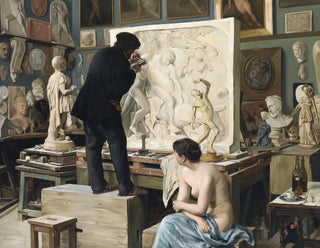 Edouard Dantan - My Fathers Studio.webp
